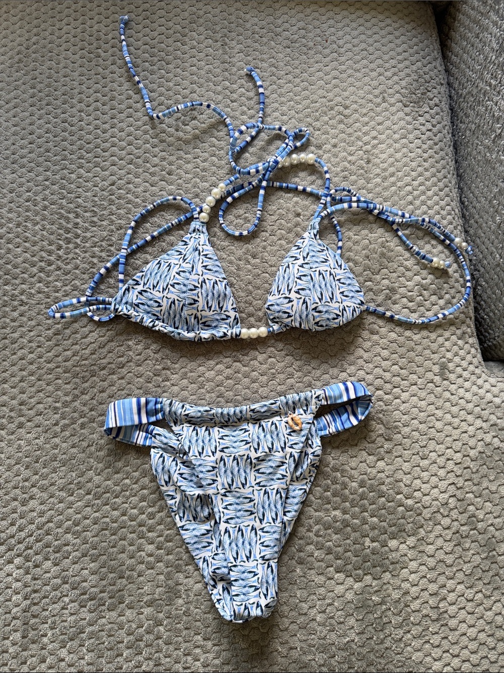 Blackbough Swim Vera Top & Giana Bottom Set, size XS, NWOT